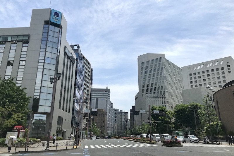 番町・四谷エリアの風景