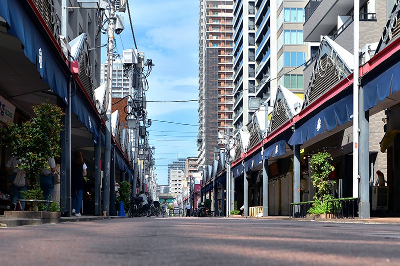 晴海・勝どき・月島エリアの風景